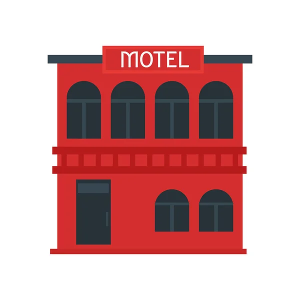 Motel Pictogram Vector Geïsoleerd Een Witte Achtergrond Voor Web Mobiele — Stockvector