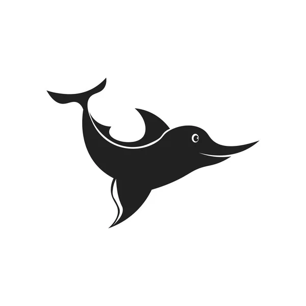 Вектор Значка Swordfish Ізольовано Білому Тлі Вашого Дизайну Веб Мобільних — стоковий вектор