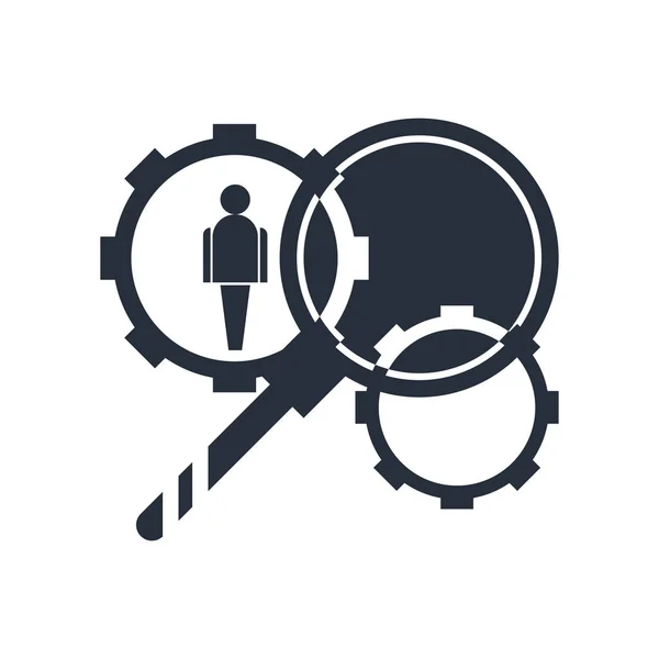 Hizmetleri Simge Vektör Web Mobil Uygulaması Tasarımı Hizmetleri Logo Kavramı — Stok Vektör