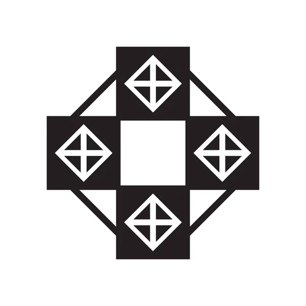 抽象的なアイコン ベクトル Web およびモバイル アプリの設計 抽象的なロゴのコンセプト ホワイト バック グラウンドの分離 — ストックベクタ