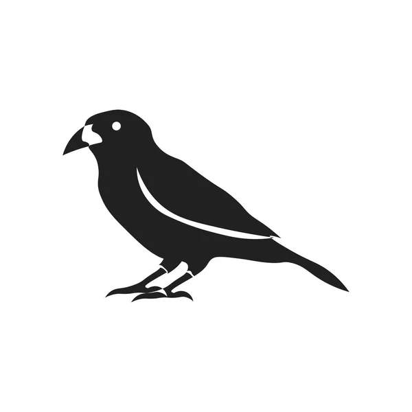 Vector Icono Pájaro Aislado Fondo Blanco Para Diseño Web Aplicación — Archivo Imágenes Vectoriales