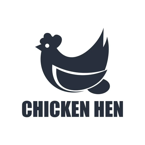 Chichen Hen Icon Vector Isolated White Background Your Web Mobile — Stock Vector