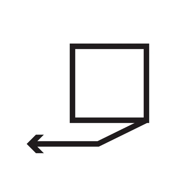 左箭头图标矢量隔离在白色背景为您的 Web 和移动应用程序设计 左箭头徽标概念 — 图库矢量图片