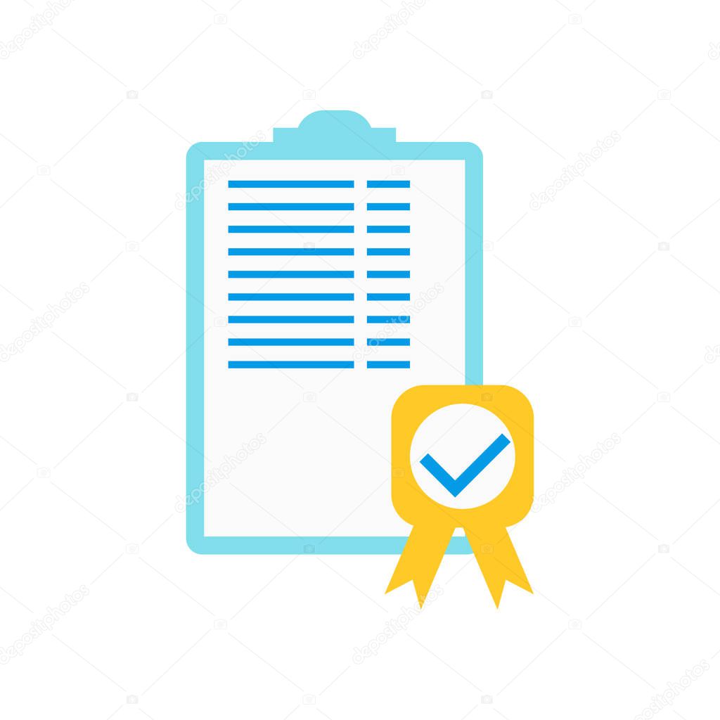 Policy icon vector isolated on white background for your web and mobile app design, Policy logo concept
