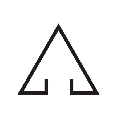 Web ve mobil uygulaması tasarım, ok logo kavramı için beyaz arka plan üzerinde izole ok simge vektör