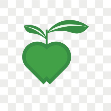  şeffaf arka plan, logo kavramı izole vektör simgesi