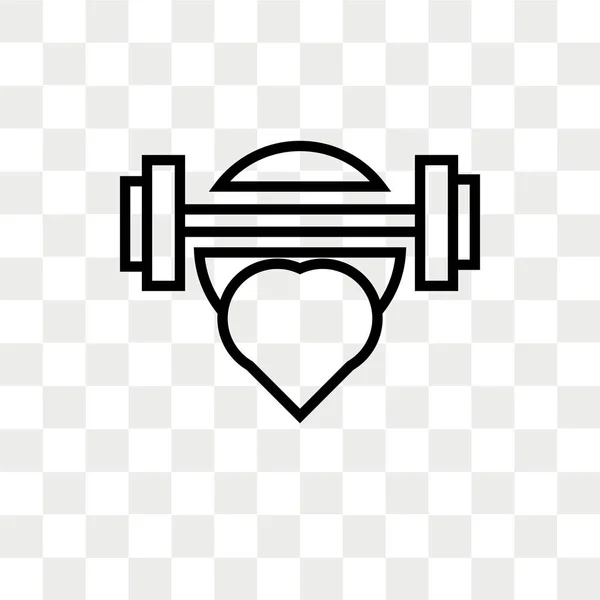 Εικονίδιο Του Φορέα Άσκησης Απομονώνονται Διαφανές Φόντο Άσκηση Λογότυπο Έννοια — Διανυσματικό Αρχείο