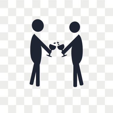 Saydam arka plan üzerinde olay logo kavramı izole olay vektör simgesi