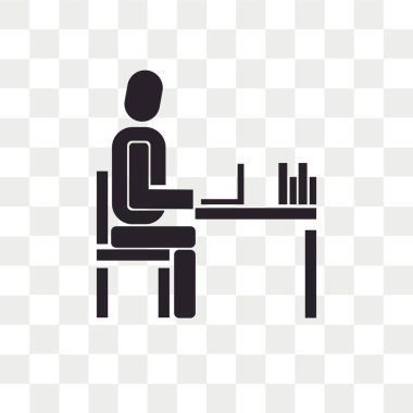 Saydam arka plan üzerinde öğrenim logo kavramı izole öğrenim vektör simgesi