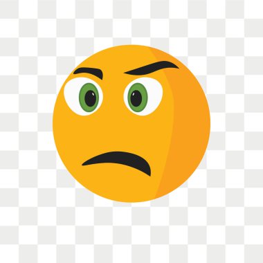  şeffaf arka plan, logo kavramı izole vektör simgesi