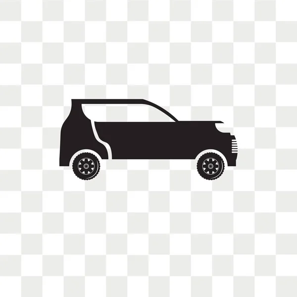 Ikon Vektor Mobil Diisolasi Pada Latar Belakang Transparan Konsep Logo - Stok Vektor