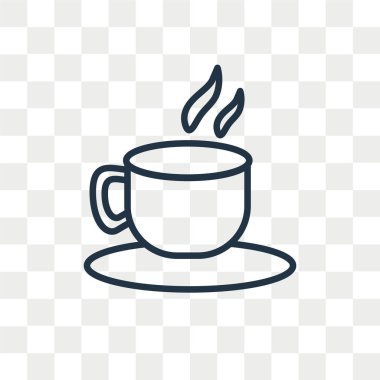 Saydam arka plan üzerinde çay töreni logo kavramı izole çay töreni vektör simgesi