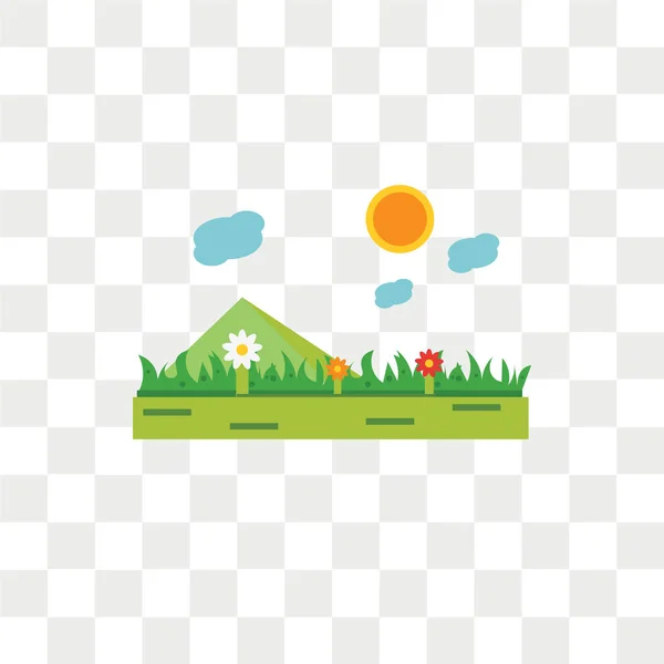 Grasvektorsymbol Isoliert Auf Transparentem Hintergrund Gras Logo Konzept — Stockvektor