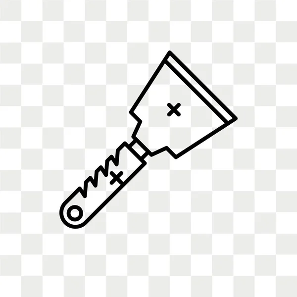 Kratzer Vektor Symbol Isoliert Auf Transparentem Hintergrund Kratzer Logo Konzept — Stockvektor