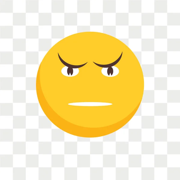 Saydam Arka Plan Üzerinde Kızgın Logo Kavramı Izole Kızgın Vektör — Stok Vektör