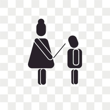 Saydam arka plan üzerinde ceza logo kavramı izole ceza vektör simgesi