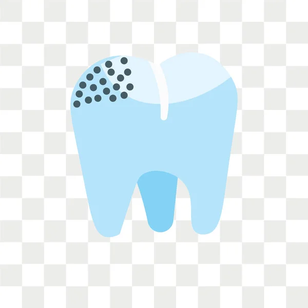 Premolar Vektor Ikonen Isolerad Transparent Bakgrund Premolar Logotyp Koncept — Stock vektor