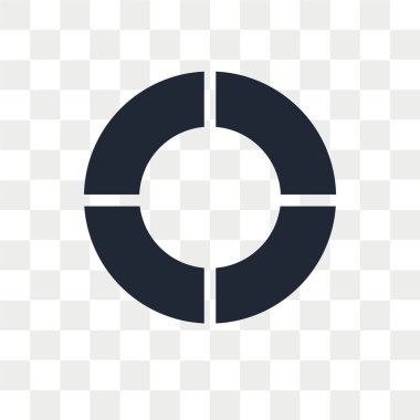 Saydam arka plan üzerinde Lifebuoy logo kavramı izole Lifebuoy vektör simgesi