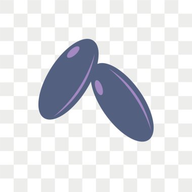 Hapları şeffaf arka plan üzerinde hap logo kavramı izole simge vektör