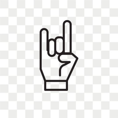 Saydam arka plan üzerinde Heavy metal logo kavramı izole heavy metal vektör simgesi