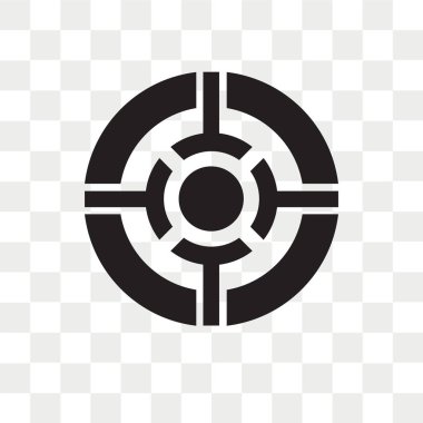 Saydam arka plan üzerinde Soyut logo kavramı izole soyut vektör simgesi