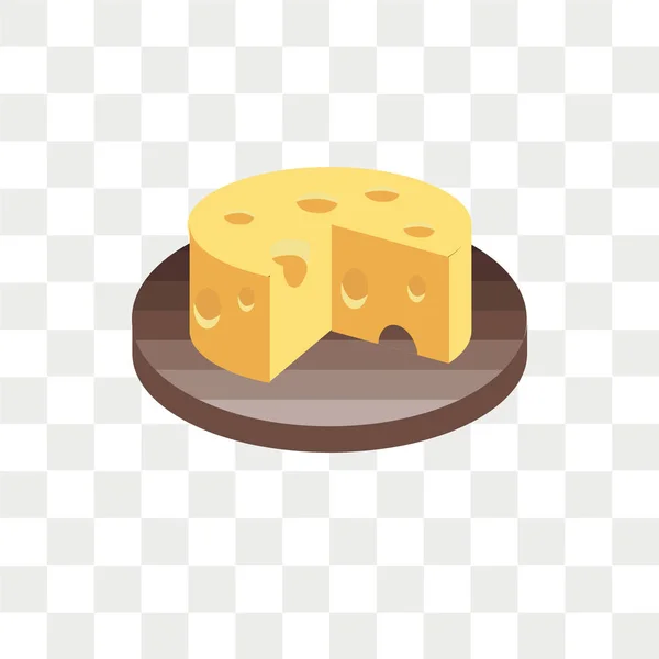 Εικονίδιο Του Φορέα Τυρί Απομονώνονται Διαφανές Φόντο Τυρί Λογότυπο Έννοια — Διανυσματικό Αρχείο