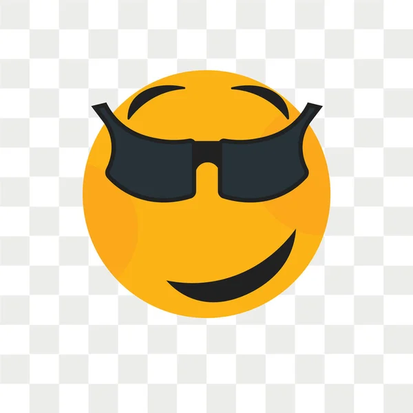 Ciśnienie Uśmiech Wektor Ikona Białym Tle Przezroczystym Tle Koncepcja Logo — Wektor stockowy