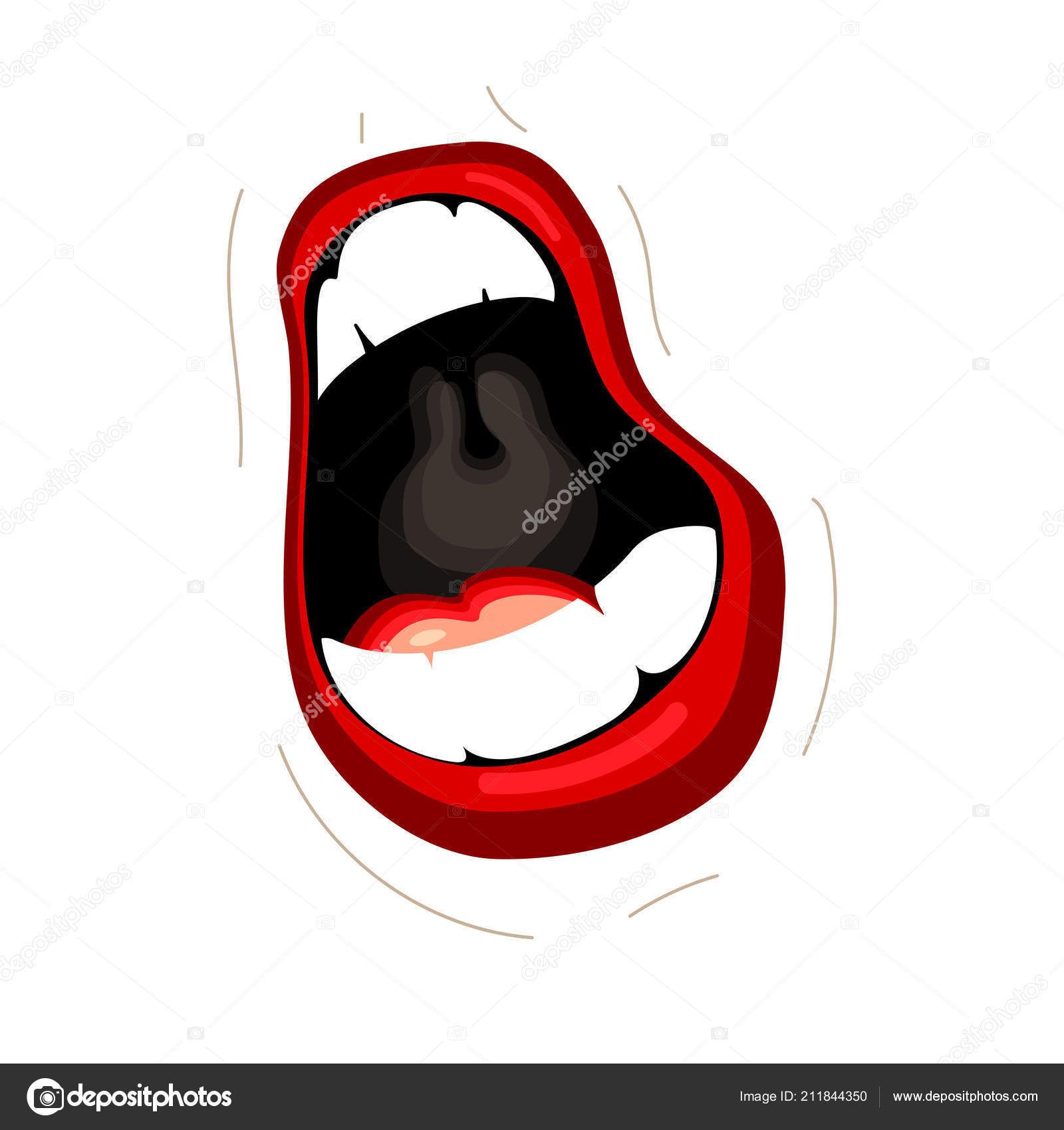 Pouting lips Vector Art Stock Images | Depositphotos Pouting lips Vector Art Stock Images | Depositphotos