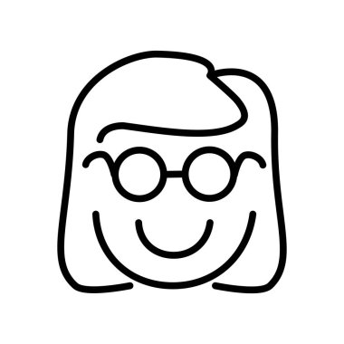 Beyaz arka planda, inek şeffaf işareti, doğrusal ve kontur öğeleri anahat tarzı izole inek simge vektör