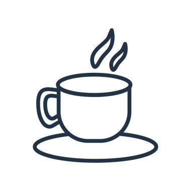 Çay töreni simge vektör beyaz arka plan üzerinde çay töreni şeffaf işareti izole