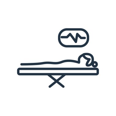 Beyaz arka plan üzerinde tedaviler tablo şeffaf işareti izole tedaviler simge vektör tablosu