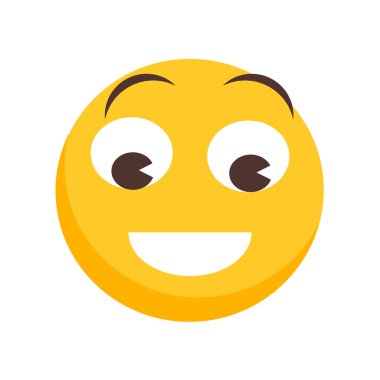 Surprised simge vektör beyaz arka plan üzerinde izole, şeffaf işareti şaşırttı