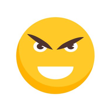 Beyaz arka plan üzerinde kızgın şeffaf işareti izole kızgın simge vektör