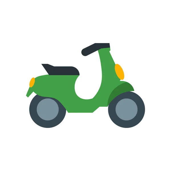 Scooter Icono Vector Aislado Sobre Fondo Blanco Scooter Signo Transparente — Archivo Imágenes Vectoriales