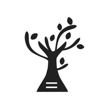 Ağaç simge vektör izole beyaz arka plan, ağaç şeffaf işareti, çiftlik sembolleri