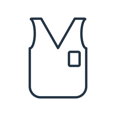 Beyaz arka plan üzerinde T Shirt şeffaf işareti izole T Shirt simge vektör