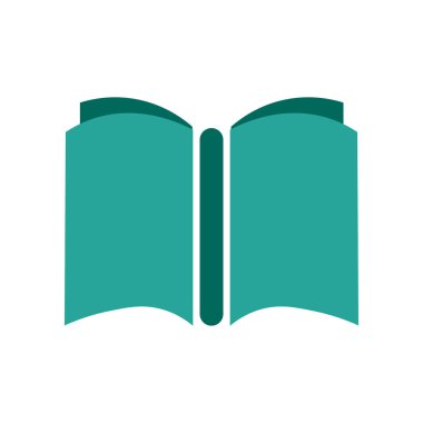 Beyaz arka plan üzerinde kitap şeffaf işareti izole kitap simge vektör
