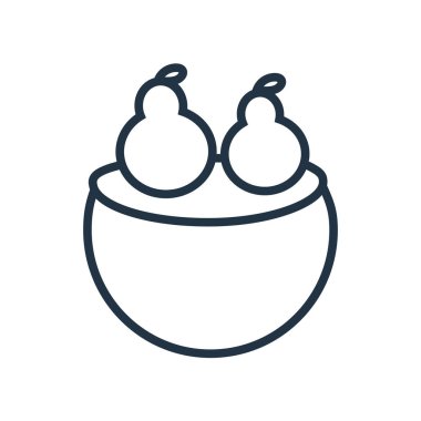 Sağlıklı beslenme simge vektör beyaz arka plan üzerinde sağlıklı beslenme şeffaf işareti izole