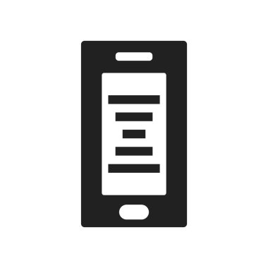 Smartphone simge vektör izole beyaz arka plan, Smartphone şeffaf işareti, çiftlik sembolleri