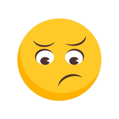 Beyaz arka plan üzerinde üzgün şeffaf işareti izole üzgün simge vektör