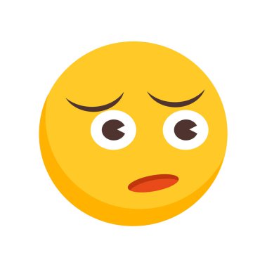 Beyaz arka plan üzerinde üzgün şeffaf işareti izole üzgün simge vektör