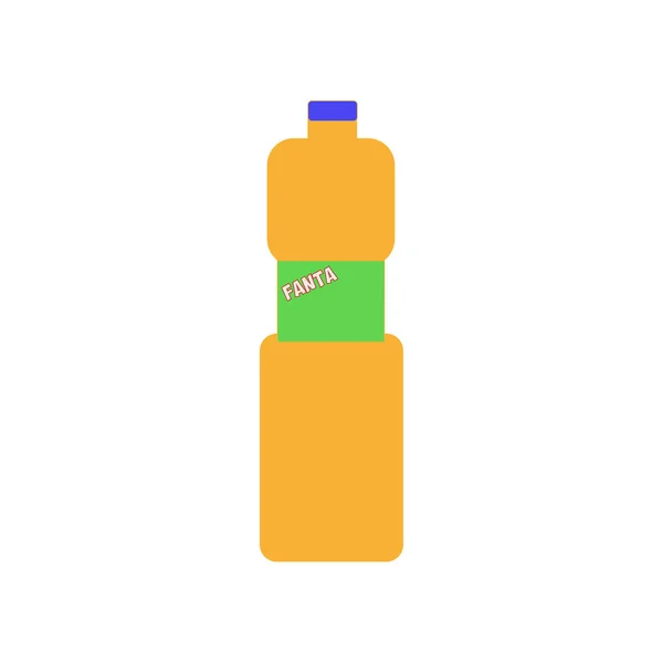 Μπουκάλι Νερό Διάνυσμα Εικονίδιο Απομονωθεί Λευκό Φόντο Σύμβολο Διαφανές Μπουκάλι — Διανυσματικό Αρχείο