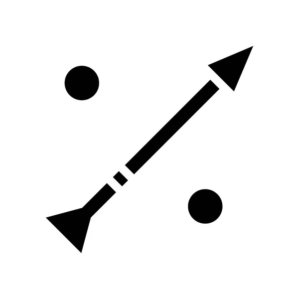 箭头图标矢量隔离在白色背景 箭头透明标志 黑色时尚符号 — 图库矢量图片