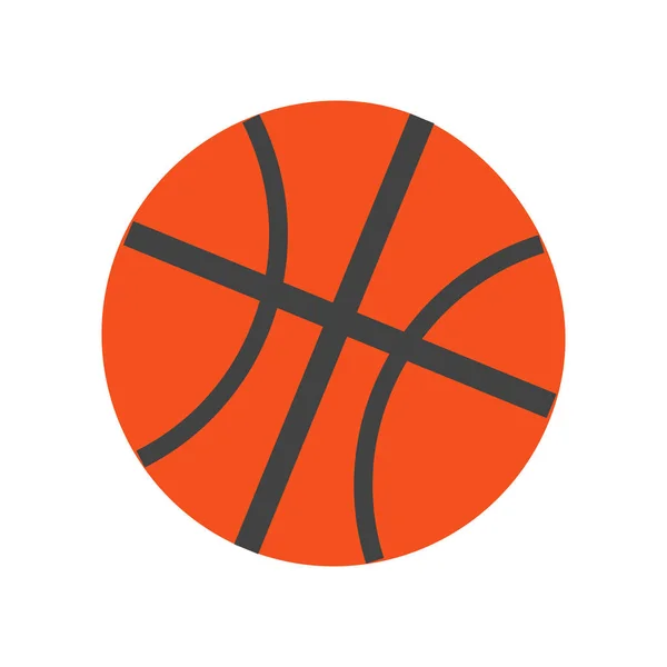 Baloncesto Icono Vector Aislado Sobre Fondo Blanco Baloncesto Signo Transparente — Archivo Imágenes Vectoriales