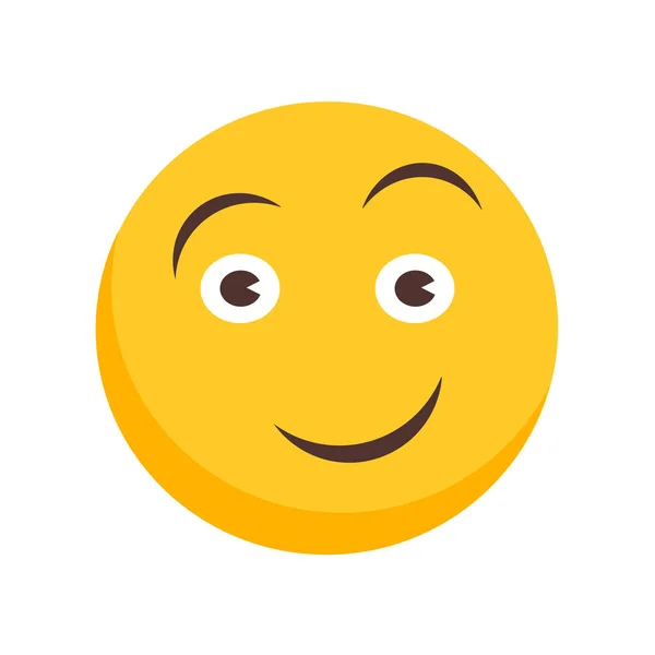 Щасливий Вектор Ікони Ізольовано Білому Тлі Щасливий Прозорий Знак — стоковий вектор