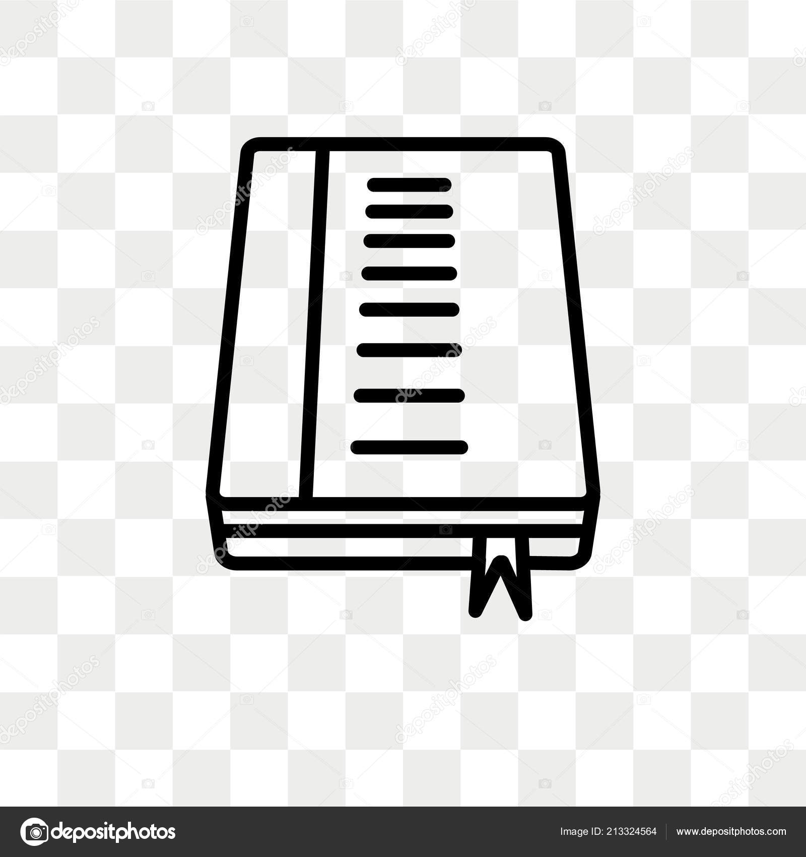 Books Vector Icon Isolated On Transparent Background Books Logo
