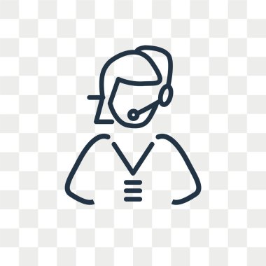 Saydam arka plan üzerinde destek logo tasarımı izole destek vektör simgesi