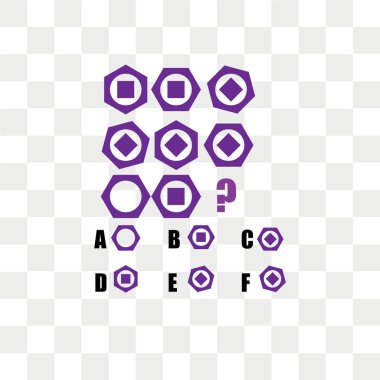 IQ testi. Doğru cevap seçin. Mantıksal görev, eğitim oyun f