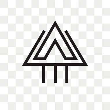 Yukarı ok vektör simgesi arro kadar şeffaf arka plan üzerinde izole