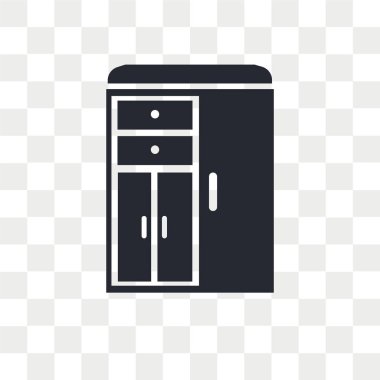 Saydam arka plan üzerinde Elegant izole zarif vektör simgesi 